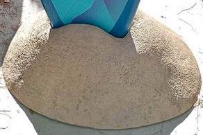Standing Surfboard on Stand
