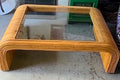 Vintage  Italian Waterfall Coffee Table