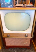 1950s Sylvania Television with HaloLight.