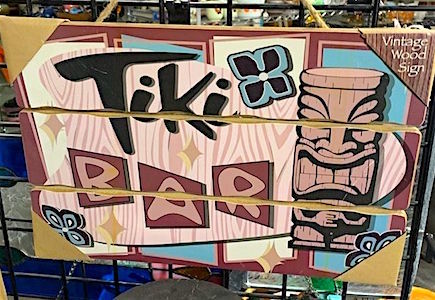 Tiki Bar Sign