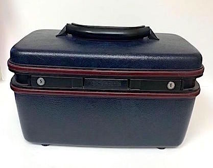 Vintage 1980s Samsonite Silhouette 4 Train/Makeup Case
