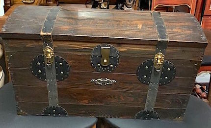 Vintage Pirate Treasure Chest