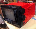 "Red" La Petite TV Portable Television