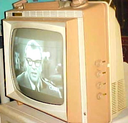 Mid Century 1965 Olympic Portable TV