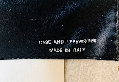 1960s Vintage Olivetti Lettera 32 Blue Teal