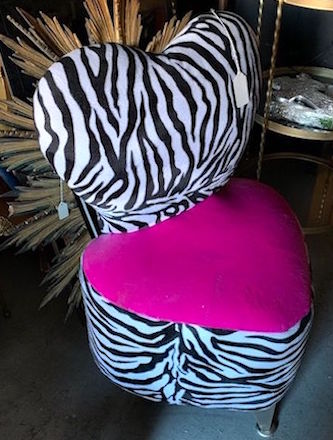 Heart Shaped Vanity Chair