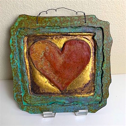 Wall Plaque Bronzed Casting Stone Sculpture