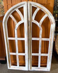 Rustic Skinny Wooden Shutters Architectural Frames