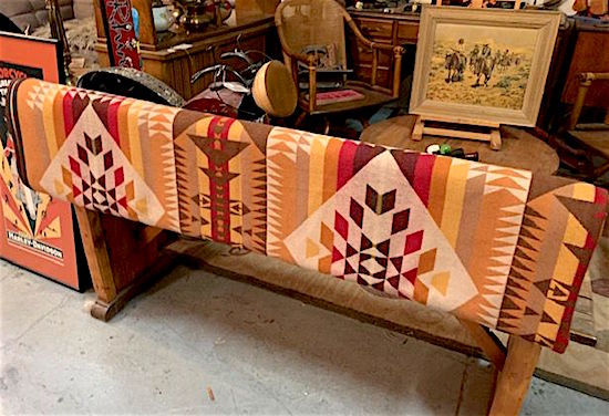 Vintage Pendleton Indian Blanket Wool US Made